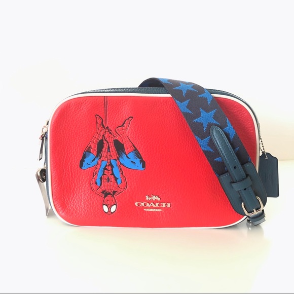 Coach Bags Coach Marvel Spiderman Jes Crossbody Red Purse Poshmark